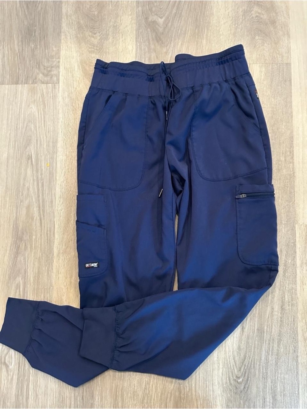 Grey's Anatomy Navy Blue Scrub Jogger Pants